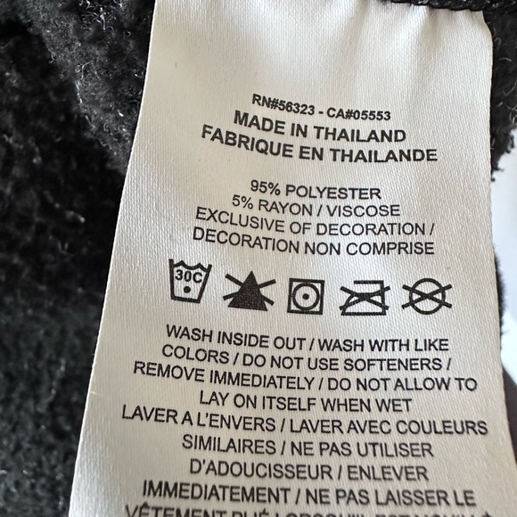 EUC Nike Fleece Pullover with Kanga Pocket & Funnel Drawstring Neck - Picture 7 of 11